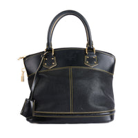 LOUIS VUITTON - Sac à main Suhali Lockit PM cuir noir - Hand Bag