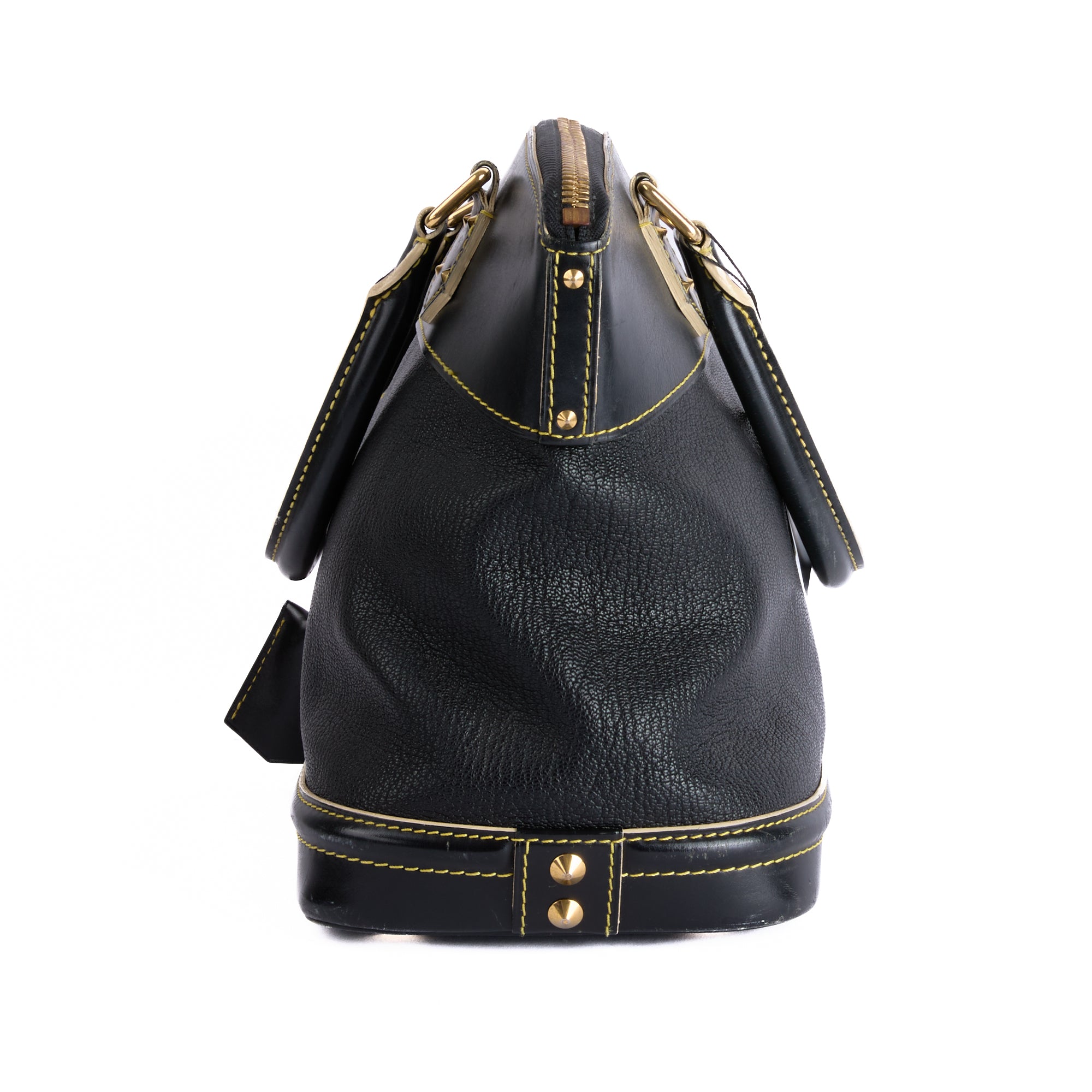 LOUIS VUITTON - Sac à main Suhali Lockit PM cuir noir - Hand Bag