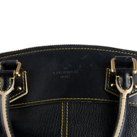 LOUIS VUITTON - Sac à main Suhali Lockit PM cuir noir - Hand Bag