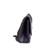 CHANEL - Sac bandoulière 2.55 Medium cuir violet - Hand Shoulder Bag