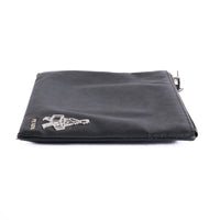 PRADA - Sac Pochette Voyage cuir Saffiano Noir - Clutch Pouch