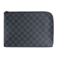 LOUIS VUITTON - Pochette de Jour Zippee Toile Damier Graphite