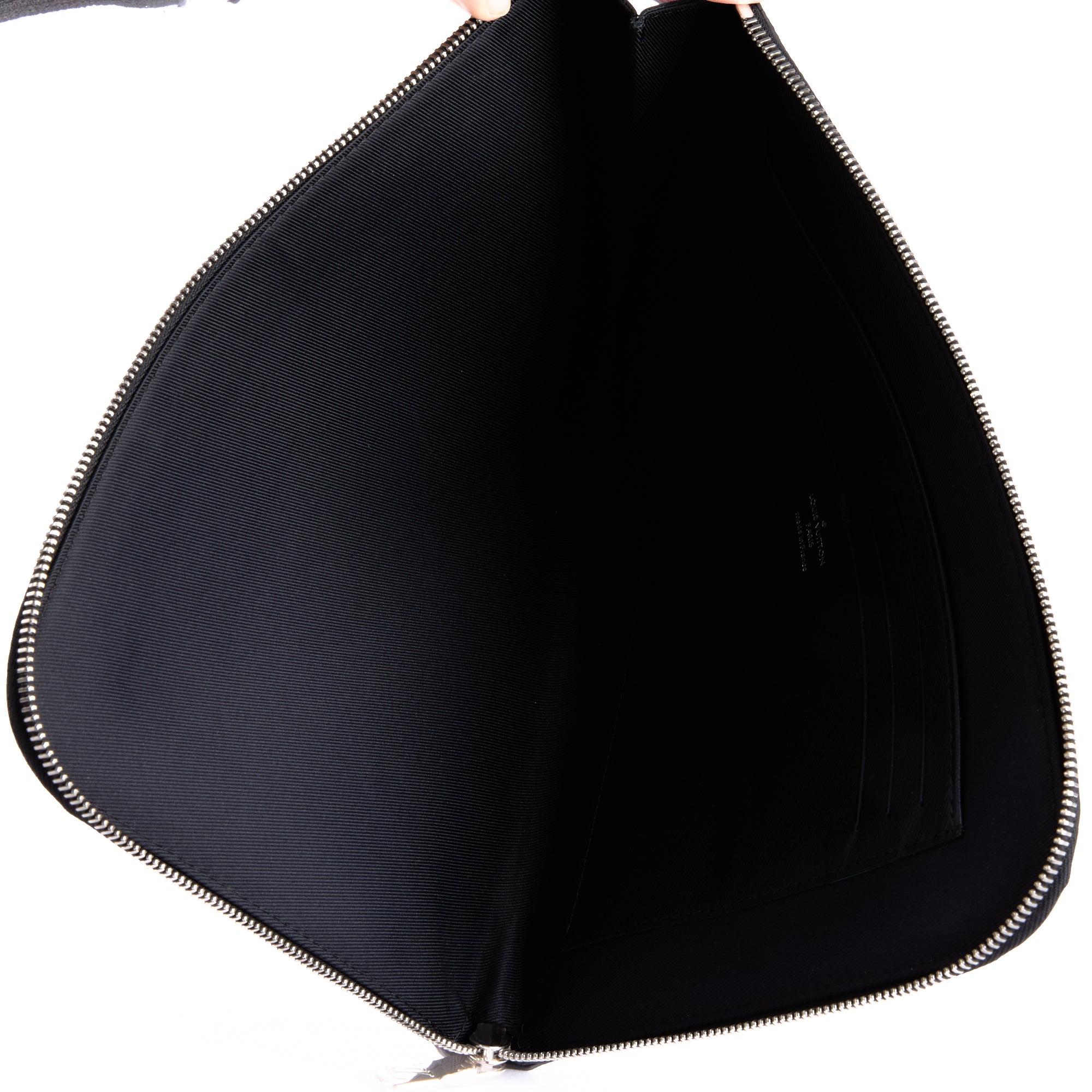 LOUIS VUITTON - Pochette de Jour Zippee Toile Damier Graphite