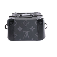 LOUIS VUITTON - Sac bandoulière Trunk Vertical Toile Monogram Eclipse - Hand Bag