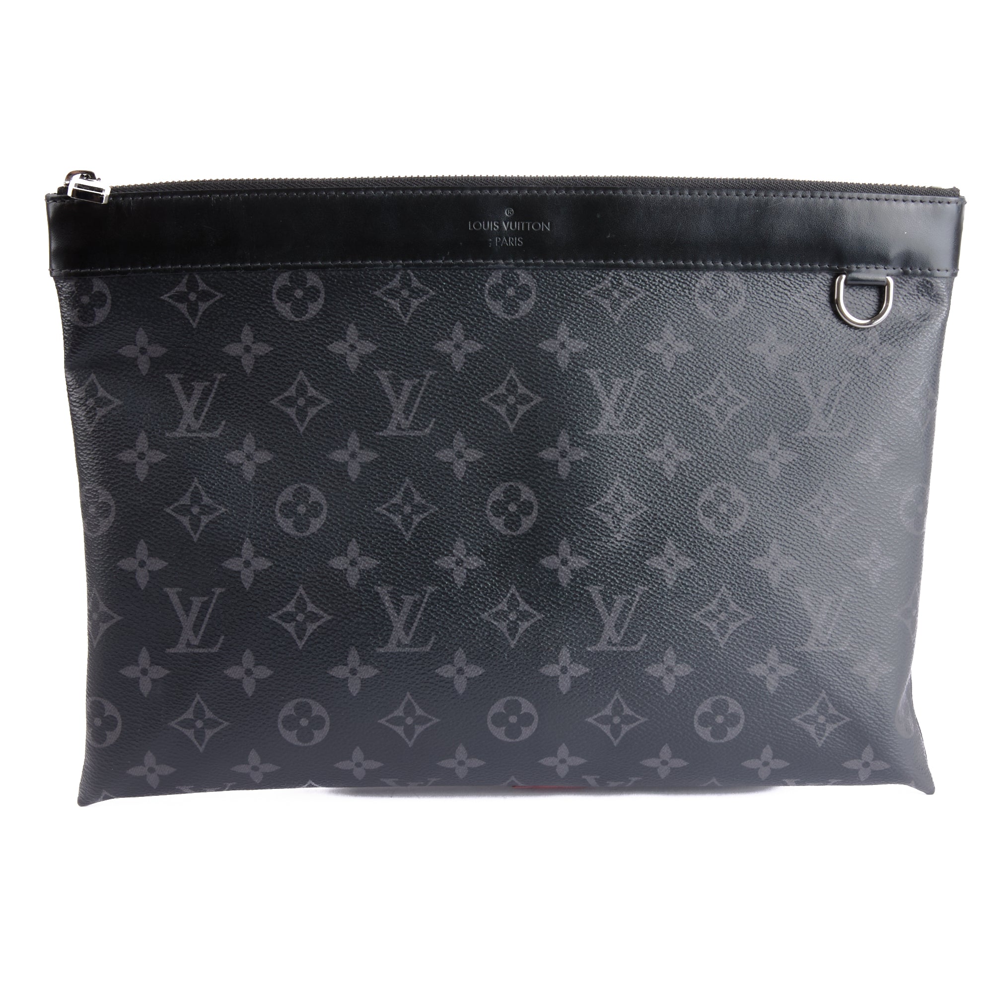 LOUIS VUITTON - Pochette Discovery Toile Monogram Éclipse - Pouch