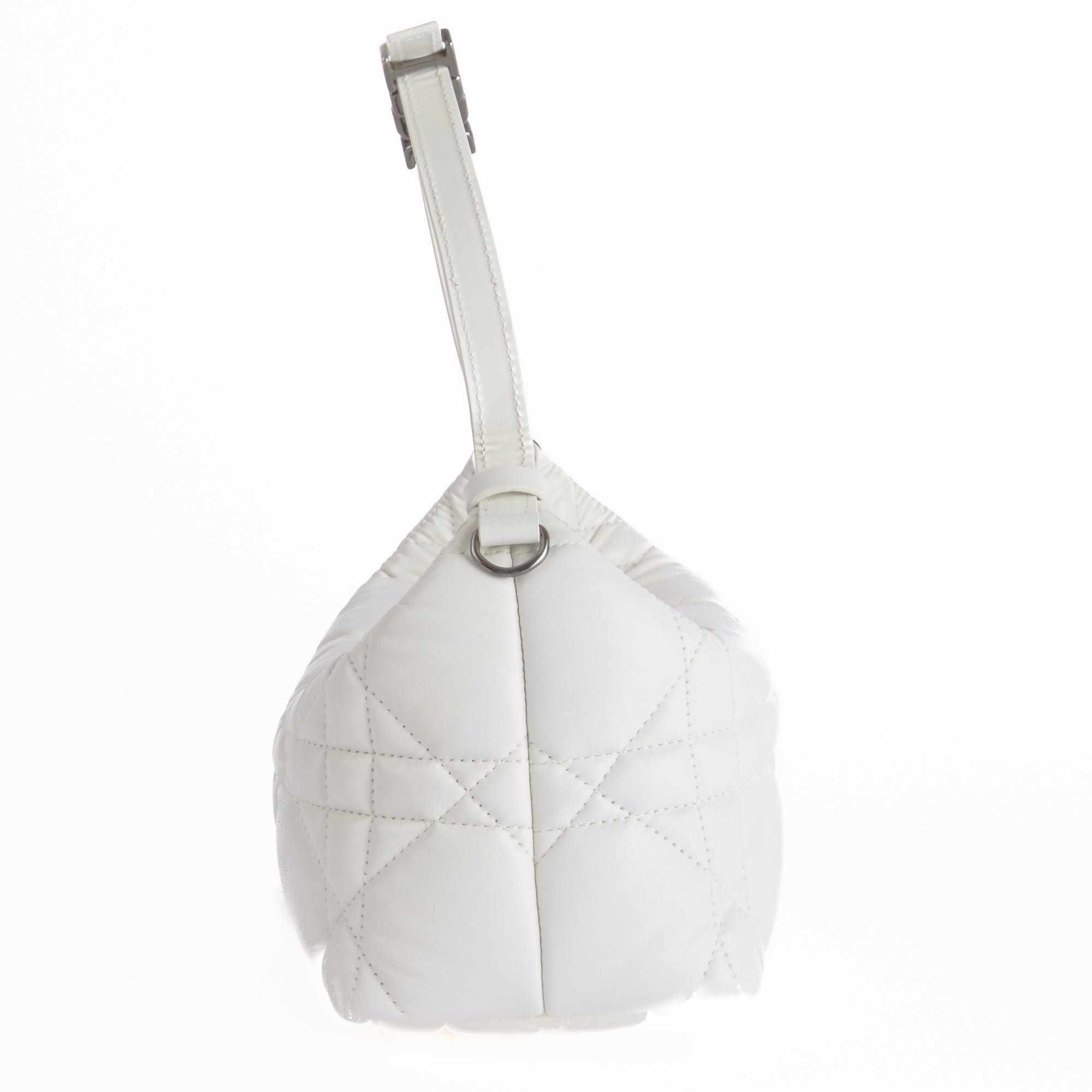 DIOR - Sac à main Pochette Nomad DiorTravel cuir blanc - Hand Bag