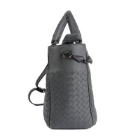 BOTTEGA VENETA - Sac à main Cabas cuir Intrecciato gris - Hand Bag