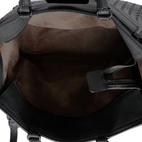 BOTTEGA VENETA - Sac à main Cabas cuir Intrecciato gris - Hand Bag