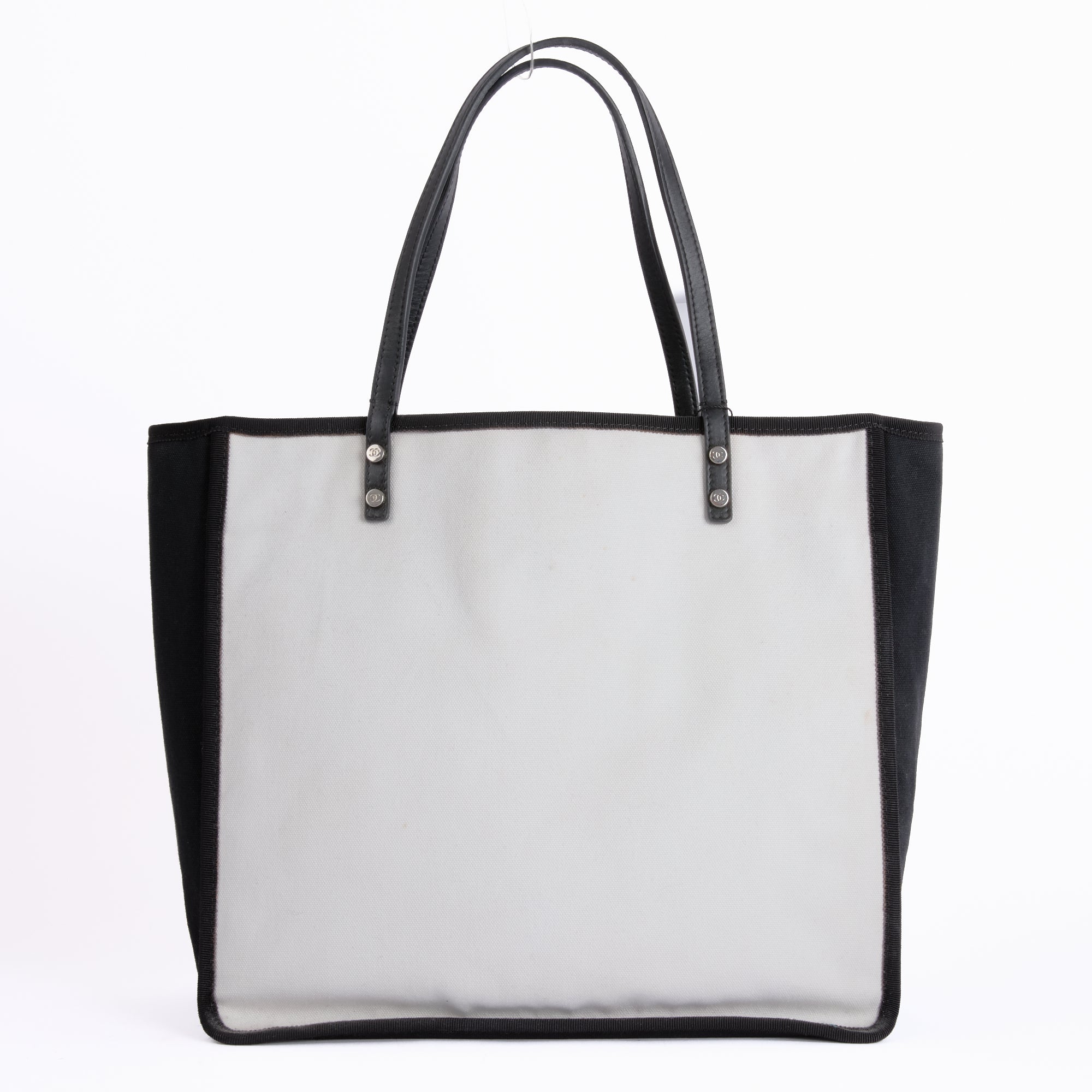 CHANEL - Small White Tote Bag 5x5 CHANEL - Tote Bag