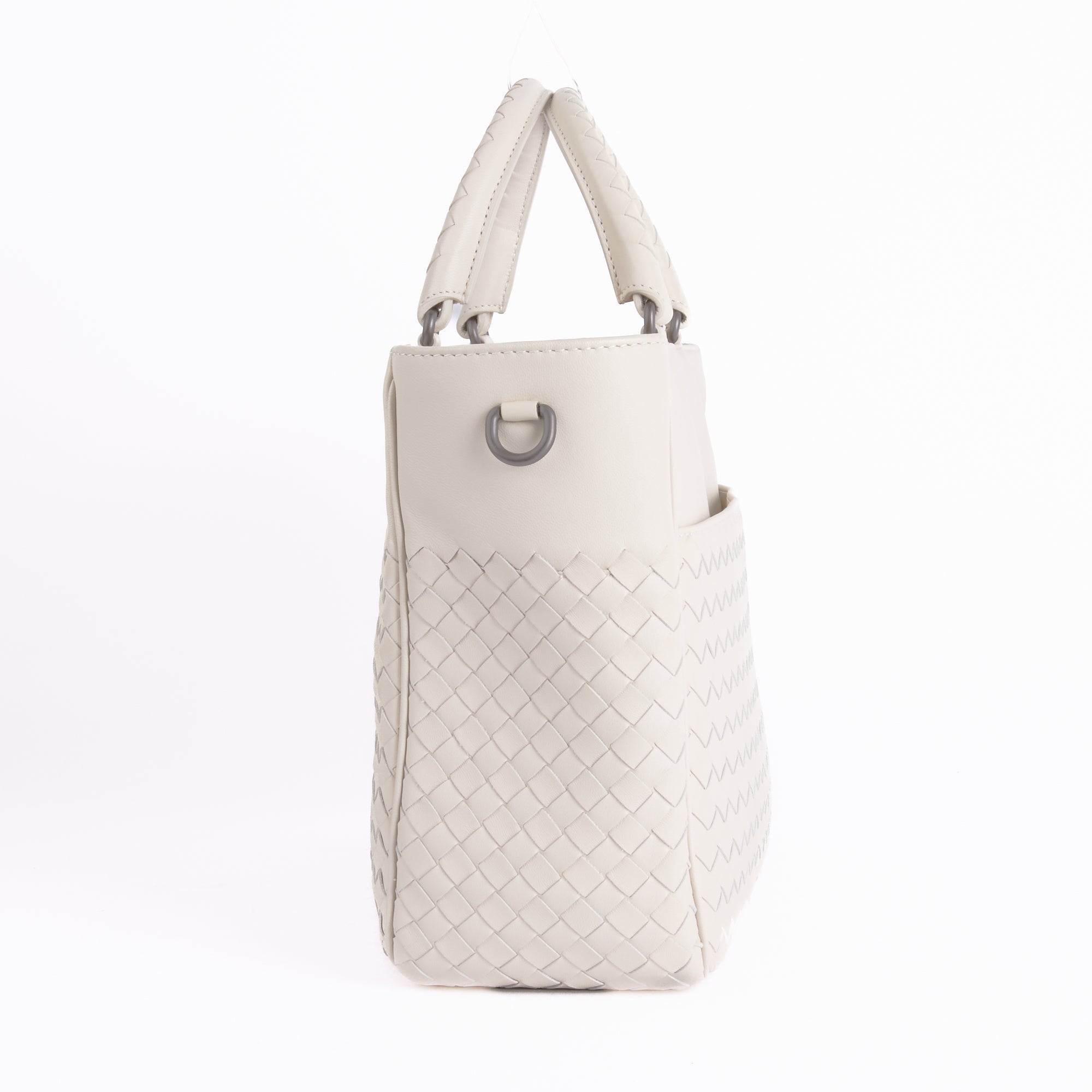 BOTTEGA VENETA - Sac Cabas Blanc - Hand Bag