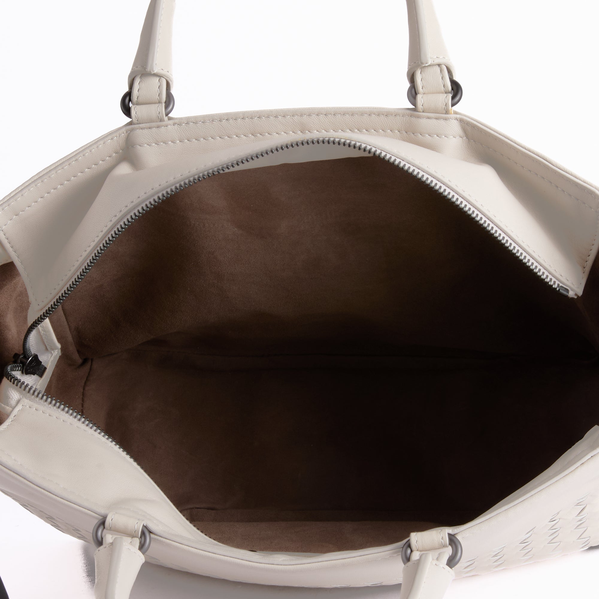 BOTTEGA VENETA - Sac Cabas Blanc - Hand Bag
