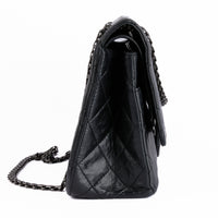 CHANEL - Sac 2.55 Argenté - Shoulder Bag