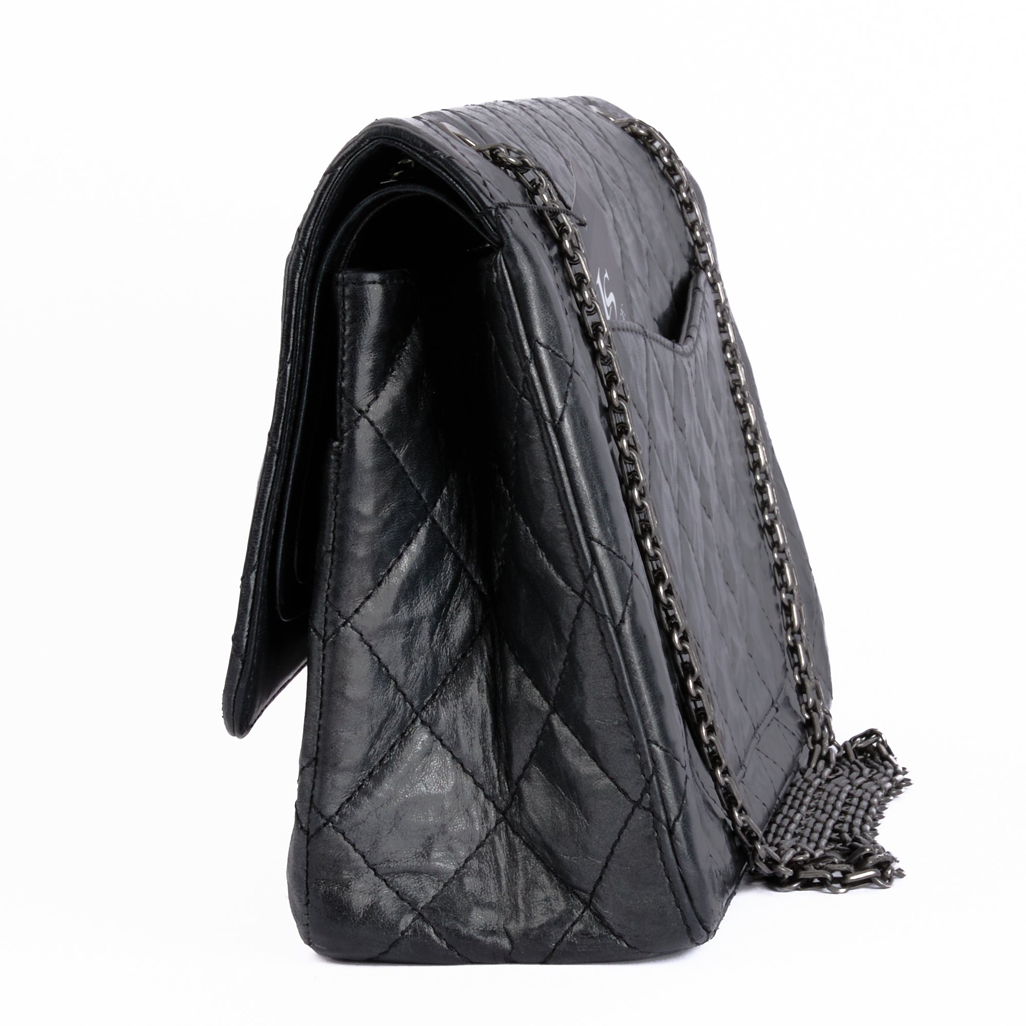 CHANEL - Sac 2.55 Argenté - Shoulder Bag