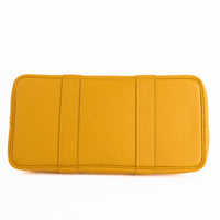HERMES - Garden Party 36 Handbag in Amber Yellow Country Cowhide Leather - Hand Bag