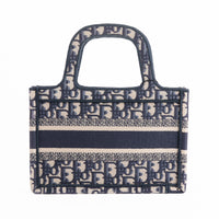 DIOR - Sac à main Mini Book Tote toile Monogramme Oblique - Hand Bag
