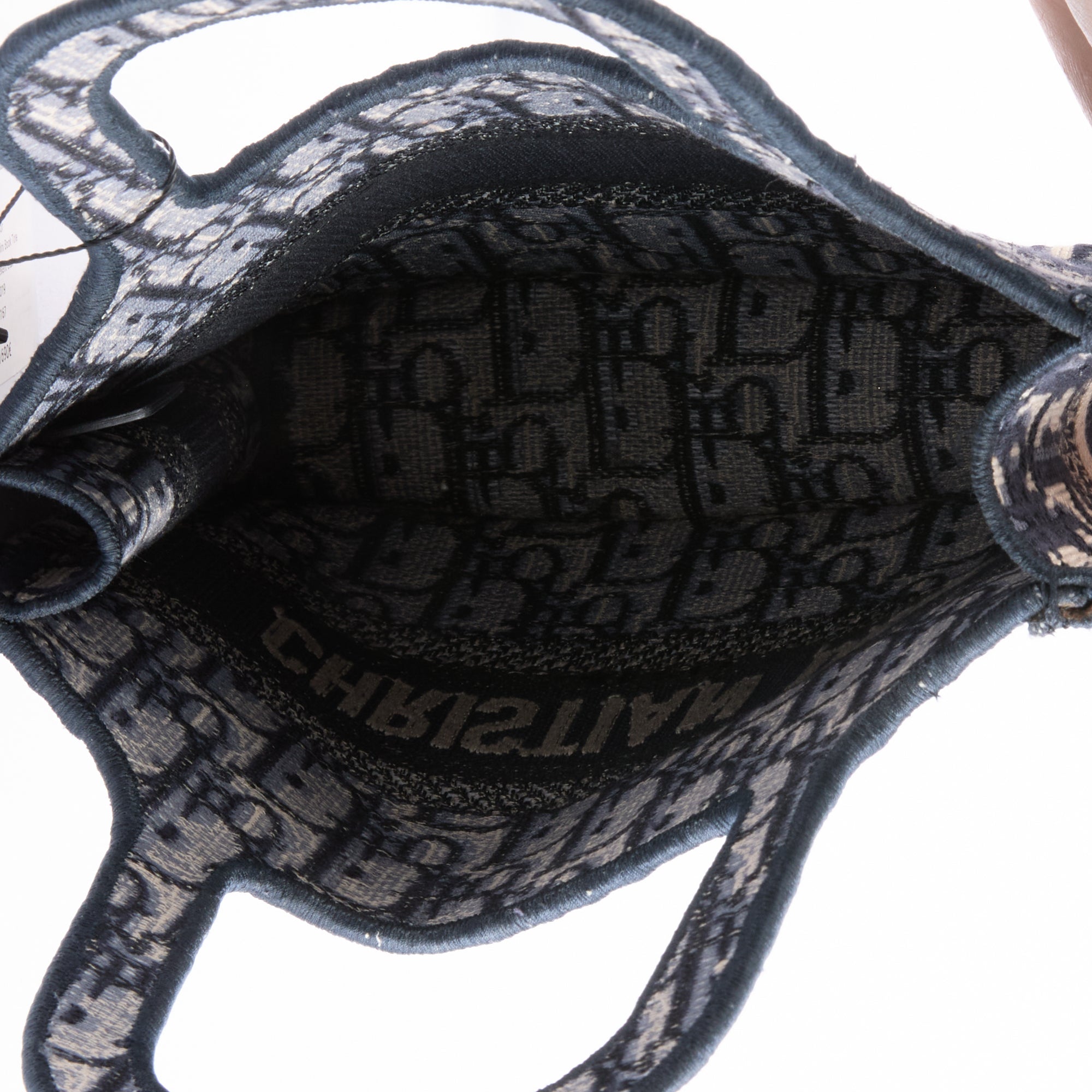 DIOR - Sac à main Mini Book Tote toile Monogramme Oblique - Hand Bag