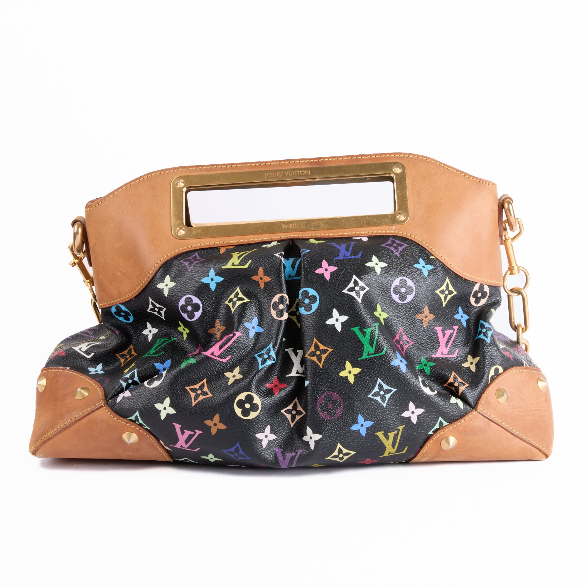 LOUIS VUITTON - Sac à main Judy MM Toile Monogram Murakami - Hand Bag