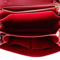 CELINE - Sac Bandoulière Classic Box Cuir rouge - Hand Bag