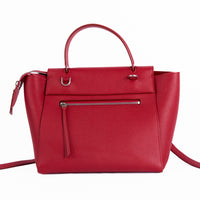 CELINE - Sac à main Belt Medium cuir rouge - Hand bag