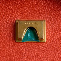 CELINE - Sac à main Belt Large cuir orange - Hand bag