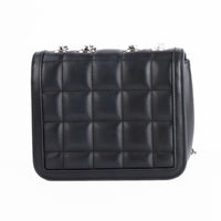 GUCCI - Sac bandoulière Mini Deco cuir noir - Hand bag