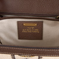 GUCCI - Sac à main Bamboo Music toile - Hand bag