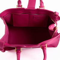SAINT LAURENT - Sac à main Chyc Medium cuir rose - Hand bag
