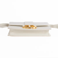 DIOR - 30 Montaigne handbag in white leather - Handbag