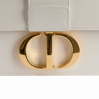 DIOR - 30 Montaigne handbag in white leather - Handbag