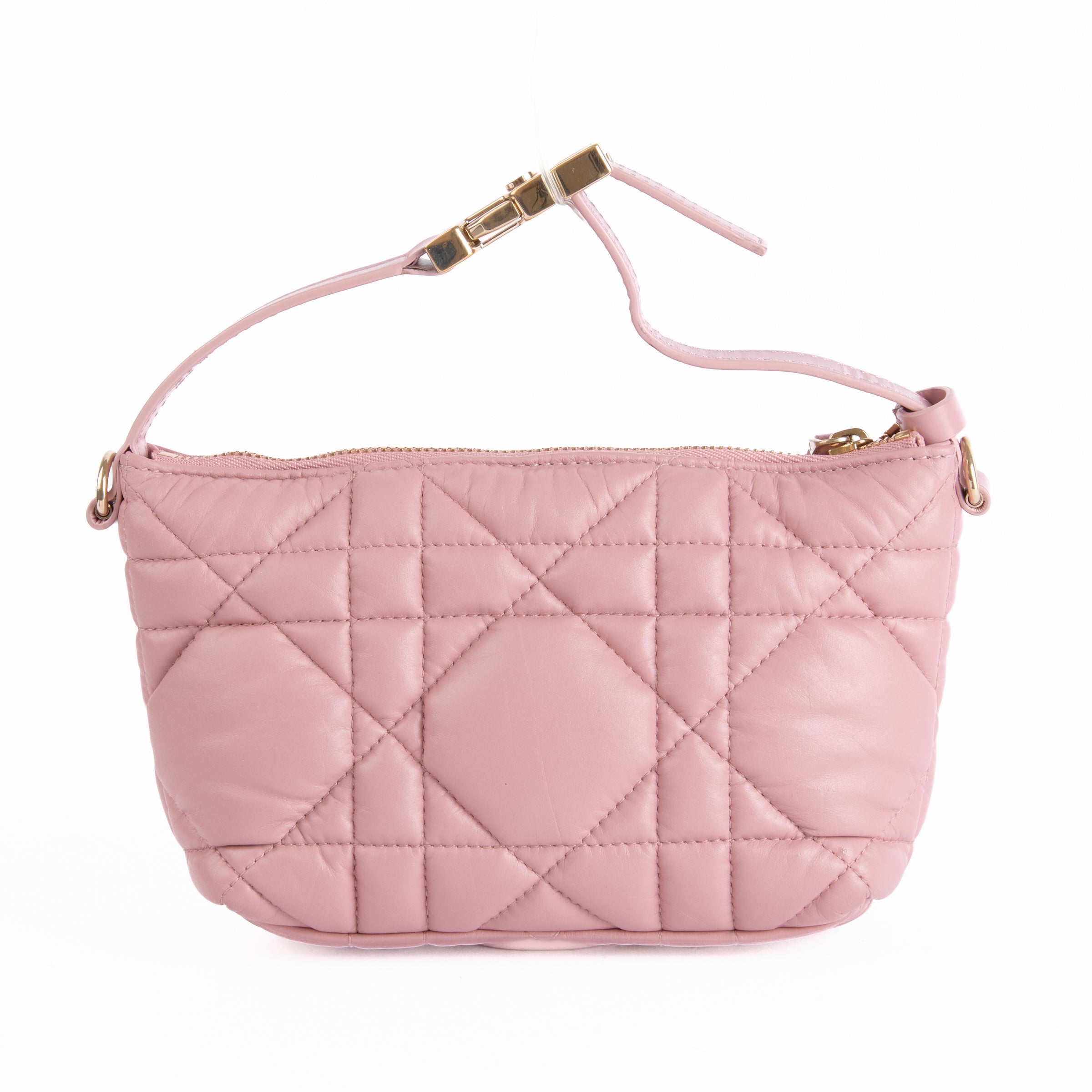 DIOR - Sac à main Mini Nomade toile rose - Hand bag