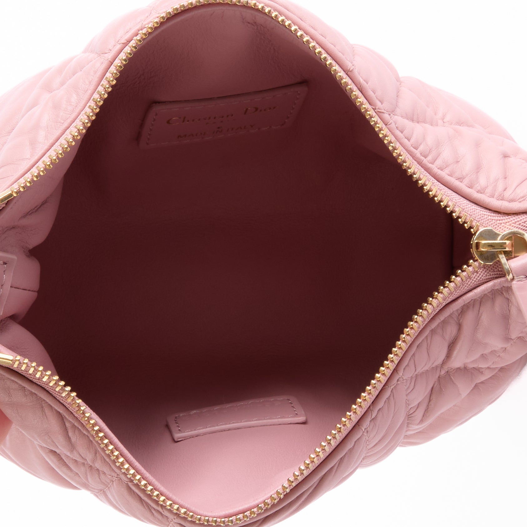 DIOR - Sac à main Mini Nomade toile rose - Hand bag