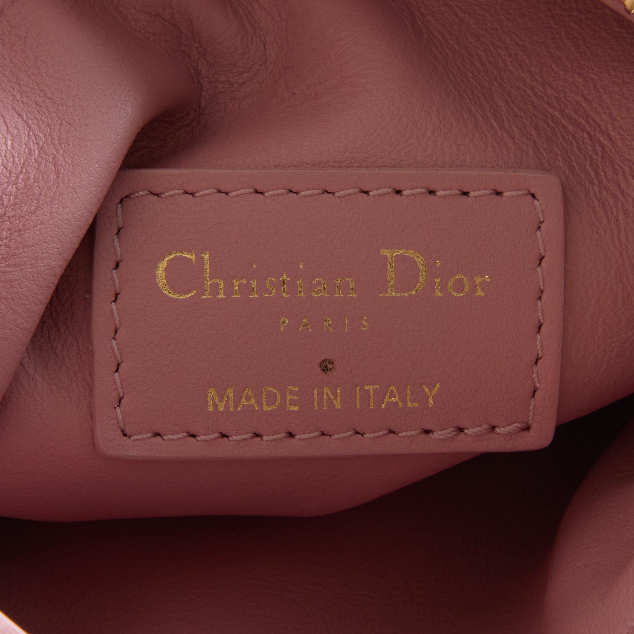 DIOR - Sac à main Mini Nomade toile rose - Hand bag