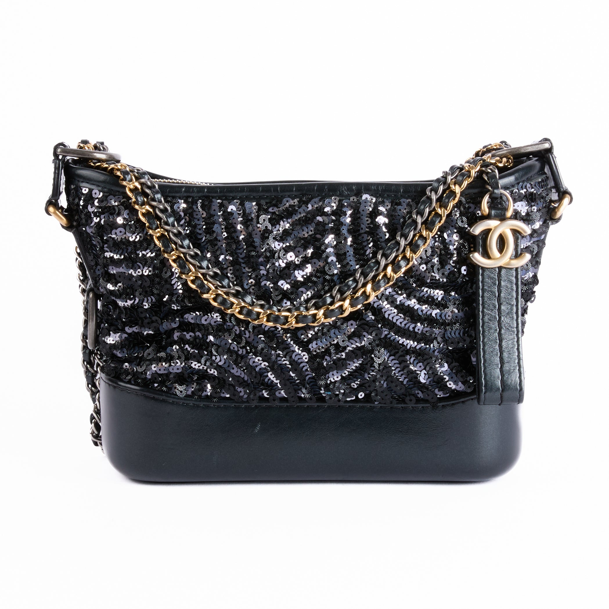 CHANEL - Sac à main Gabrielle Small sequins - Hand bag