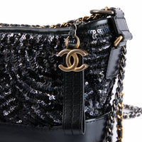 CHANEL - Sac à main Gabrielle Small sequins - Hand bag