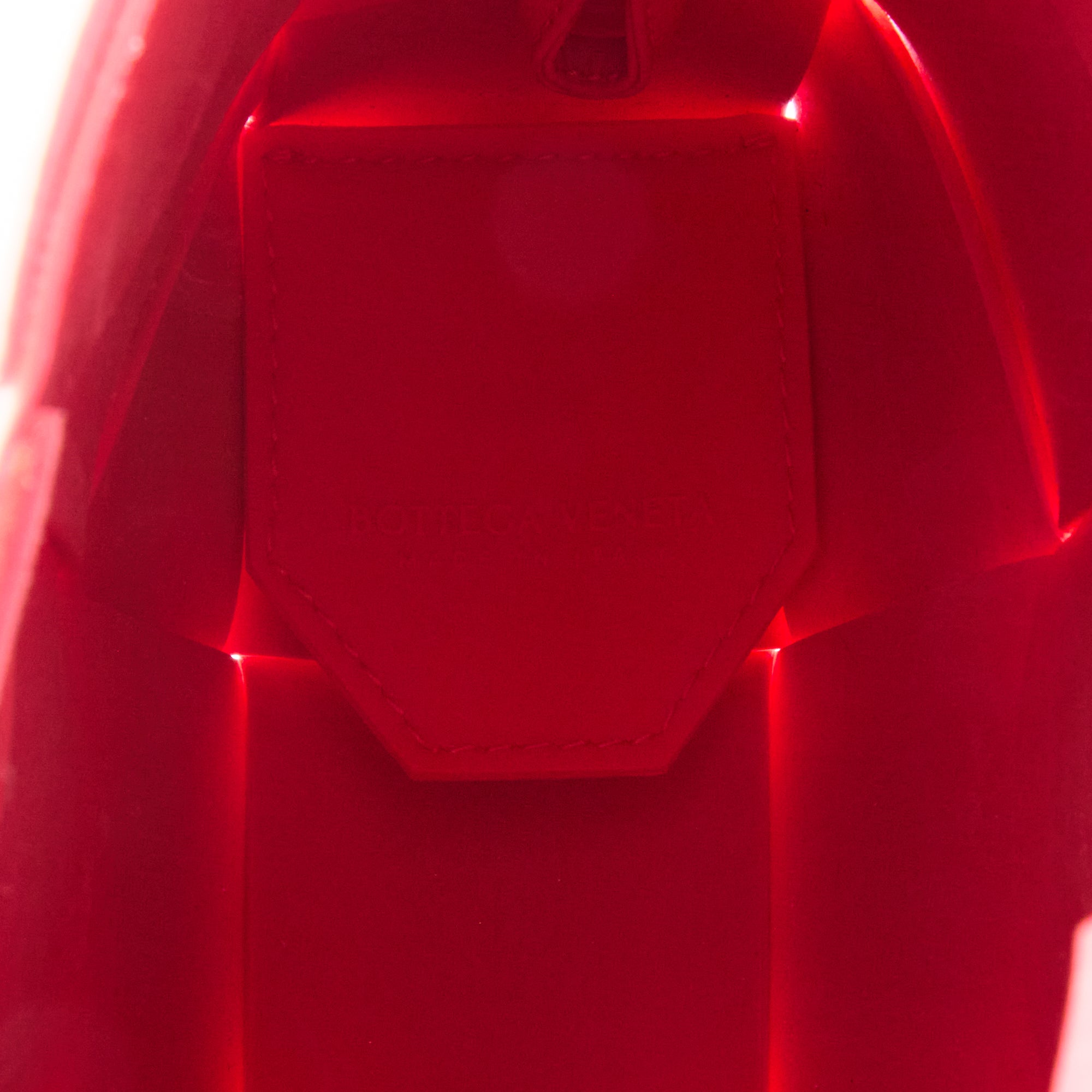 BOTTEGA VENETA - Pink rubber Intrecciato Cassette bag - Hand bag