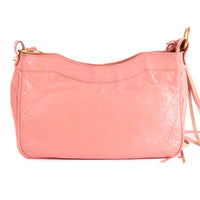 BALENCIAGA - Hip City pink leather handbag - Hand bag 