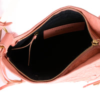 BALENCIAGA - Hip City pink leather handbag - Hand bag 