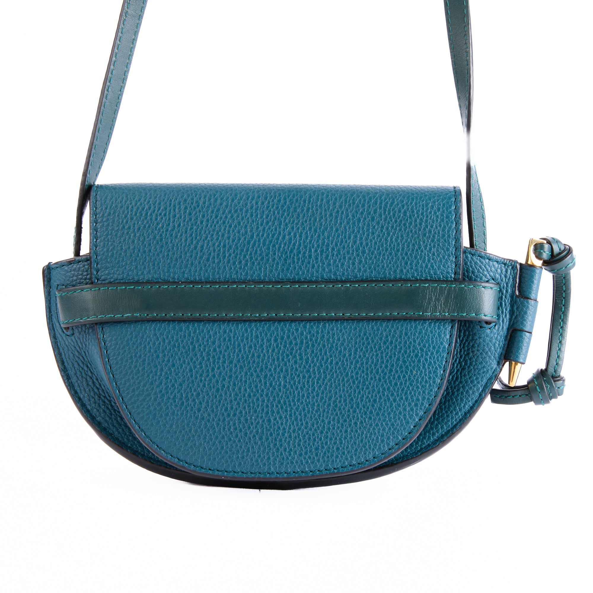 LOEWE - Sac bandoulière Mini Gate cuir Bleu - Hand bag