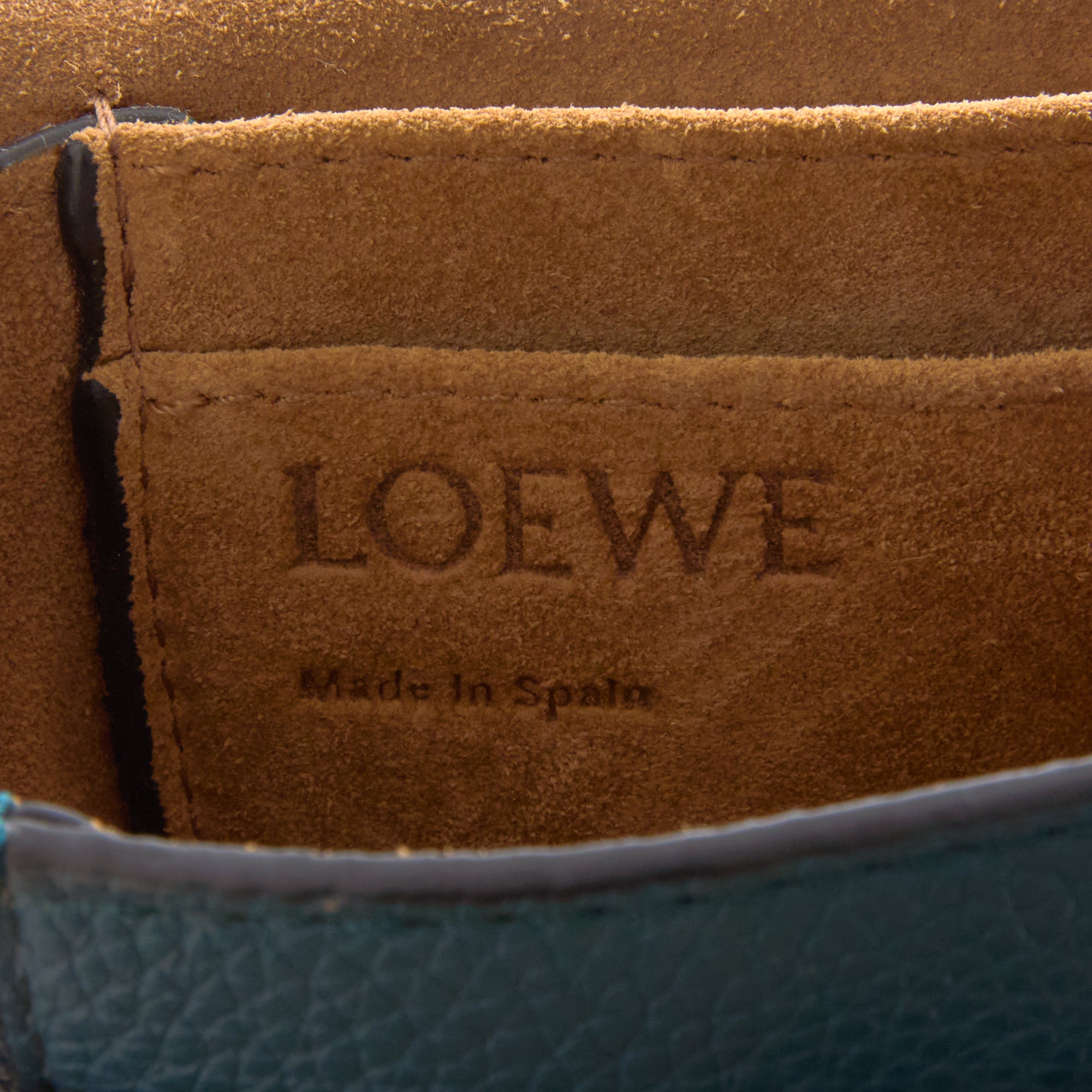 LOEWE - Sac bandoulière Mini Gate cuir Bleu - Hand bag