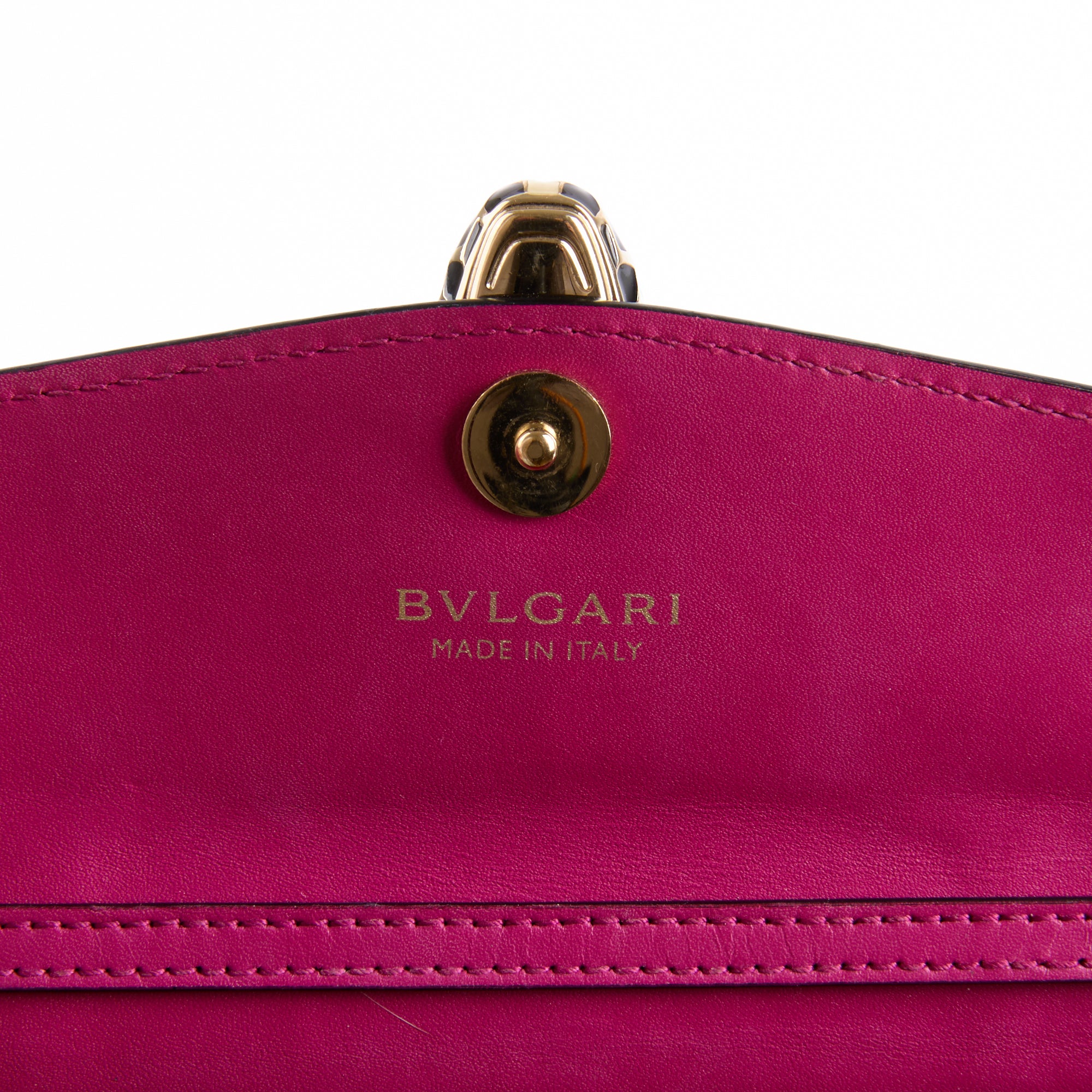 BULGARI - Sac à main Mini Serpenti Forever cuir rose - Hand Bag