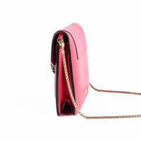 BULGARI - Serpenti PM pink leather shoulder bag - Handbag