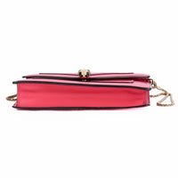 BULGARI - Serpenti PM pink leather shoulder bag - Handbag