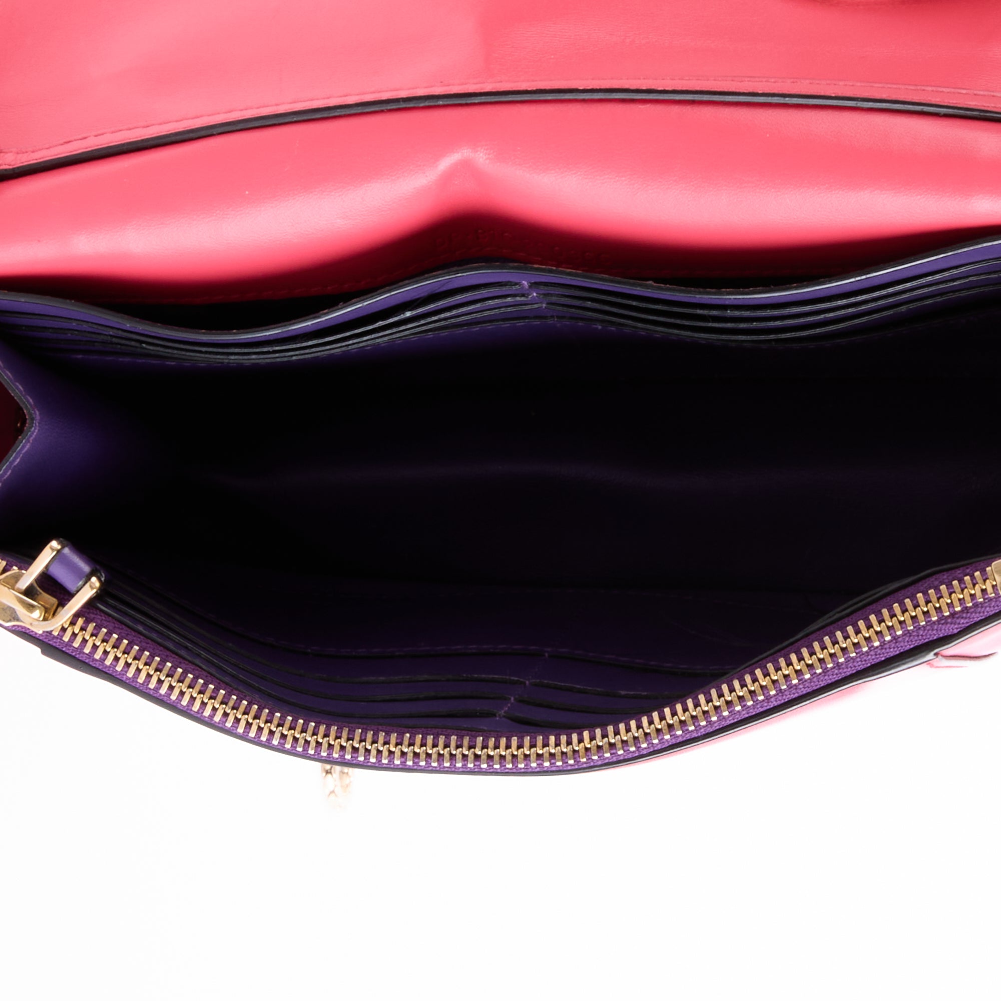 BULGARI - Serpenti PM pink leather shoulder bag - Handbag