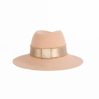 MAISON MICHEL - Chapeau Kate Laine beige Taille S - Hat