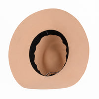 MAISON MICHEL - Chapeau Kate Laine beige Taille S - Hat