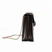 BULGARI - Sac bandoulière Serpenti Forever cuir argenté - Hand Shoulder Bag