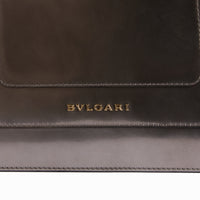 BULGARI - Sac bandoulière Serpenti Forever cuir argenté - Hand Shoulder Bag