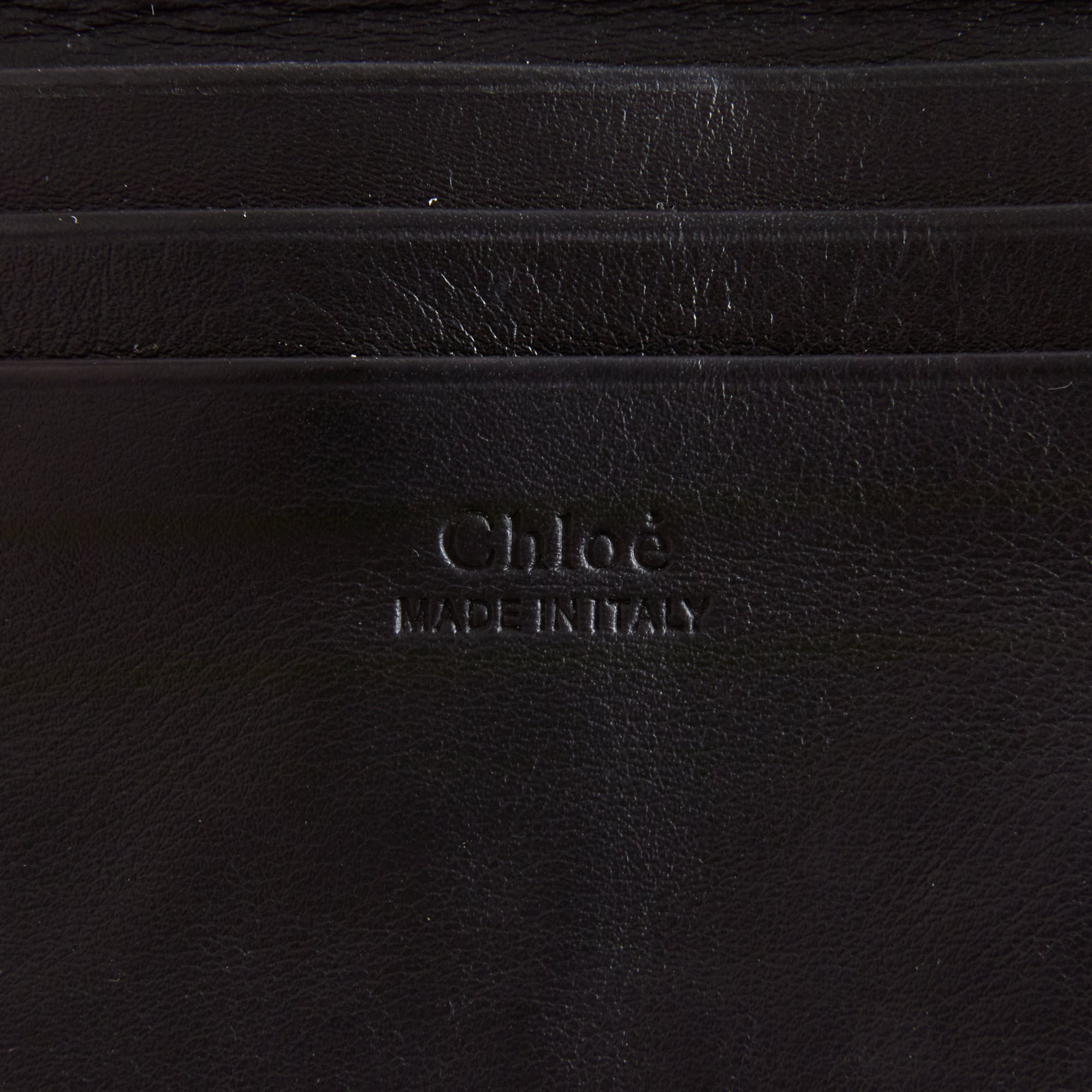 CHLOE - Mini Faye Clutch Shoulder Bag in Black Suede Leather - Handbag