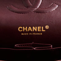 CHANEL - Sac bandoulière Timeless Medium classique cuir noir - Hand bag