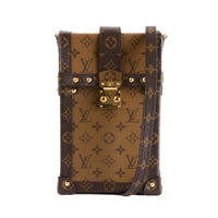 LOUIS VUITTON - Sac bandoulière Trunk Vertical Monogram Reverse - Hand bag